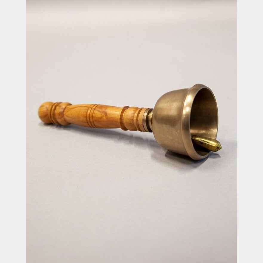 Seven-Metals Bell With Wooden Handle