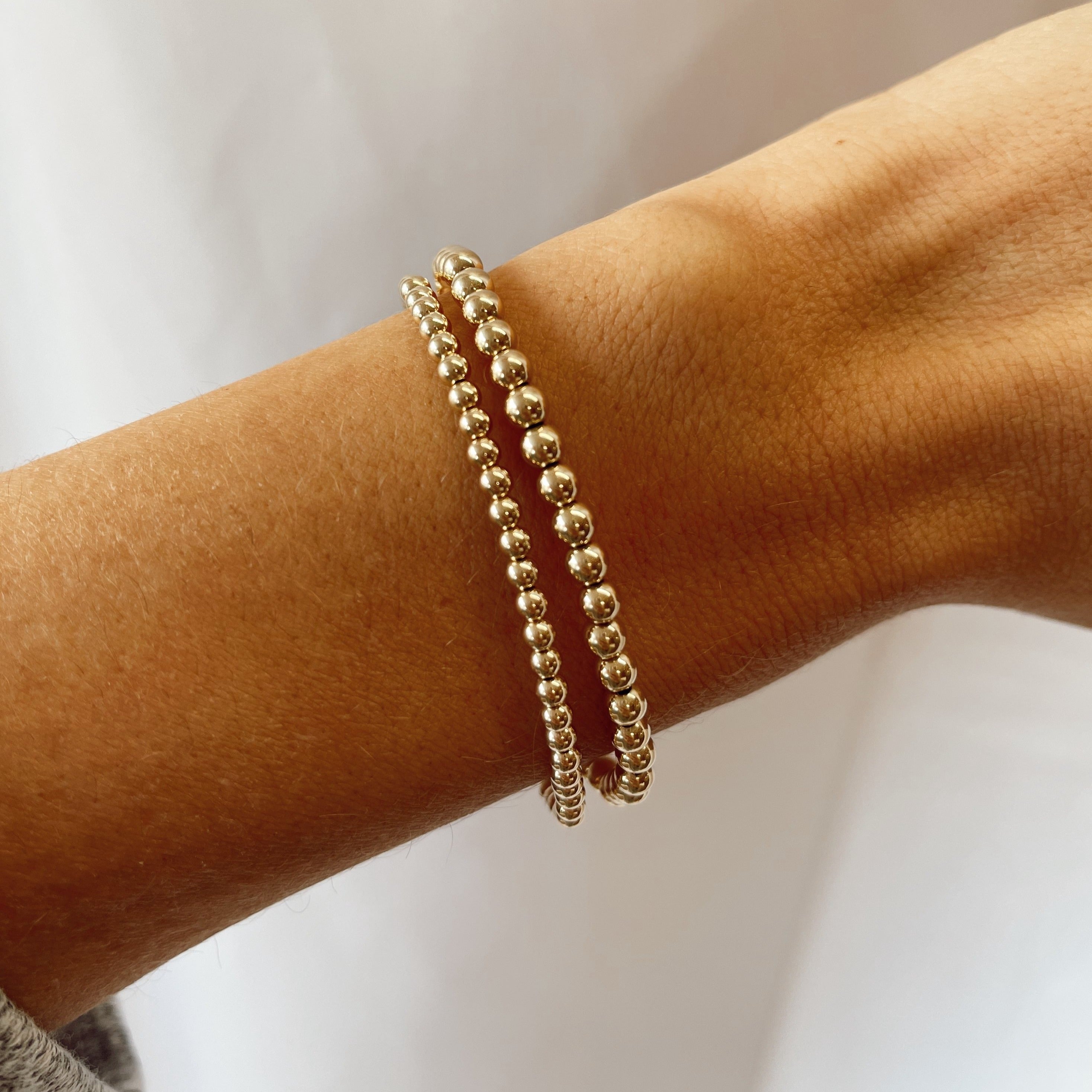 juno bracelet double stack (3+4mm)
