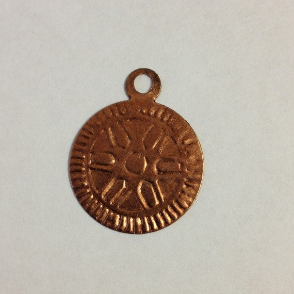 Metal copper coin