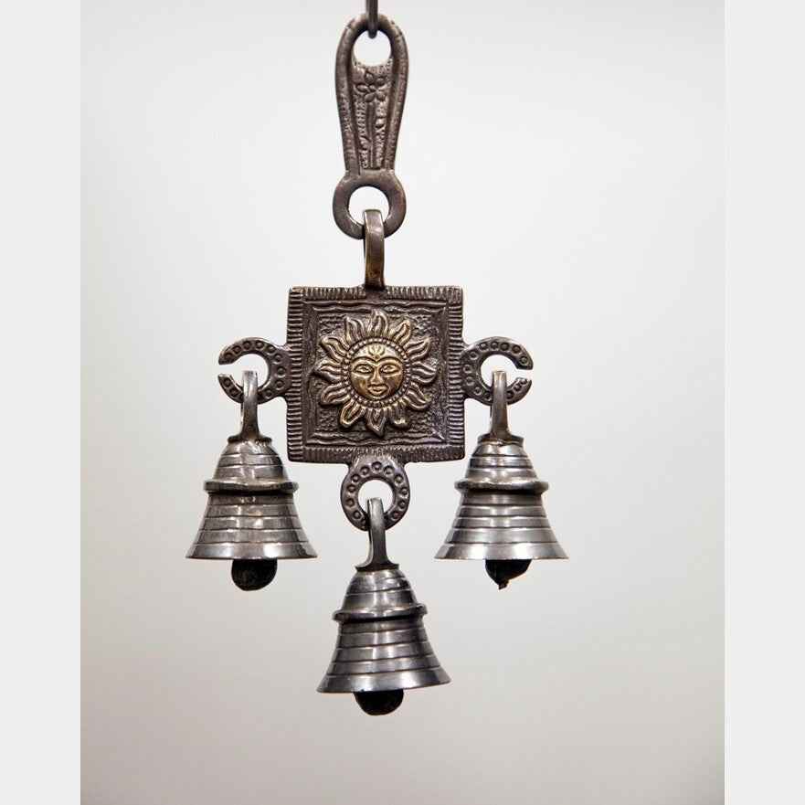 Brass Sun Hanging Wind Chime