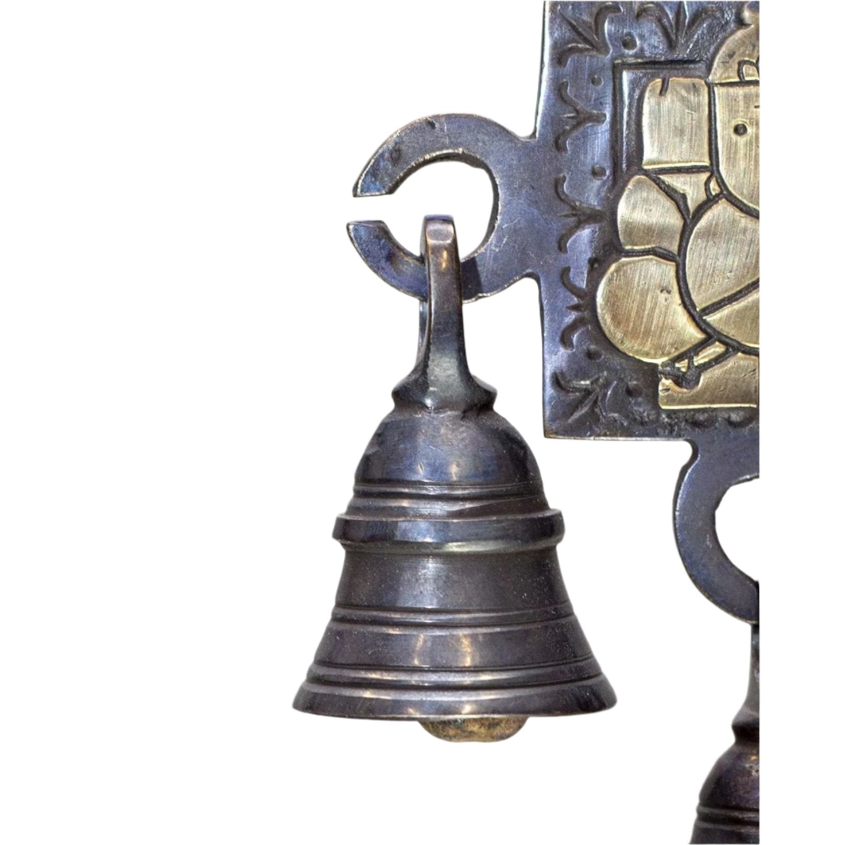 Antique Look Ganesh Bell Wind Chime - Decorative Bells - Bellbazaar.com - BS391