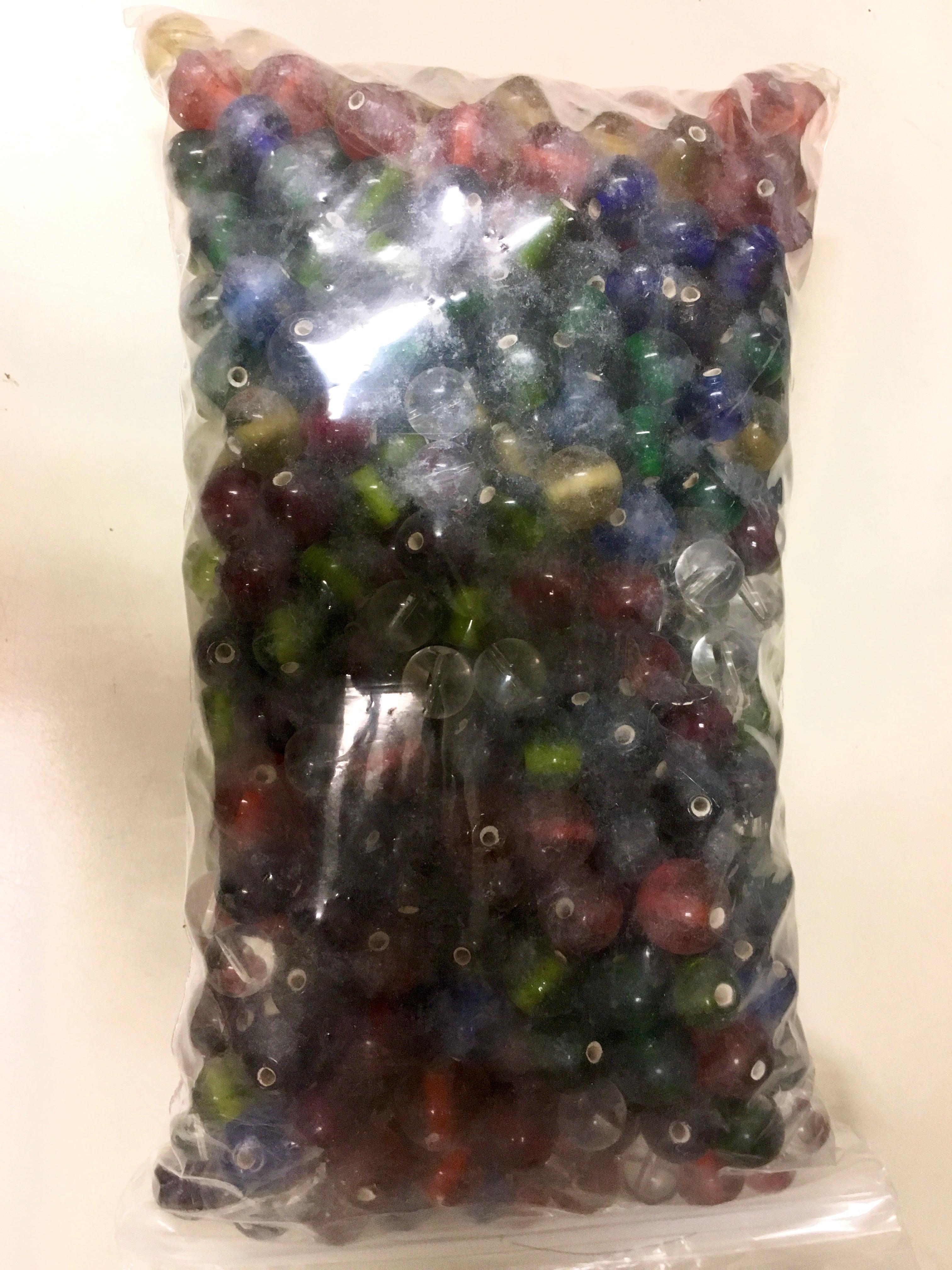 Pack of Assorted Glass Beads, Approx. 550 Count - Bellbazaar.com - ZZ350