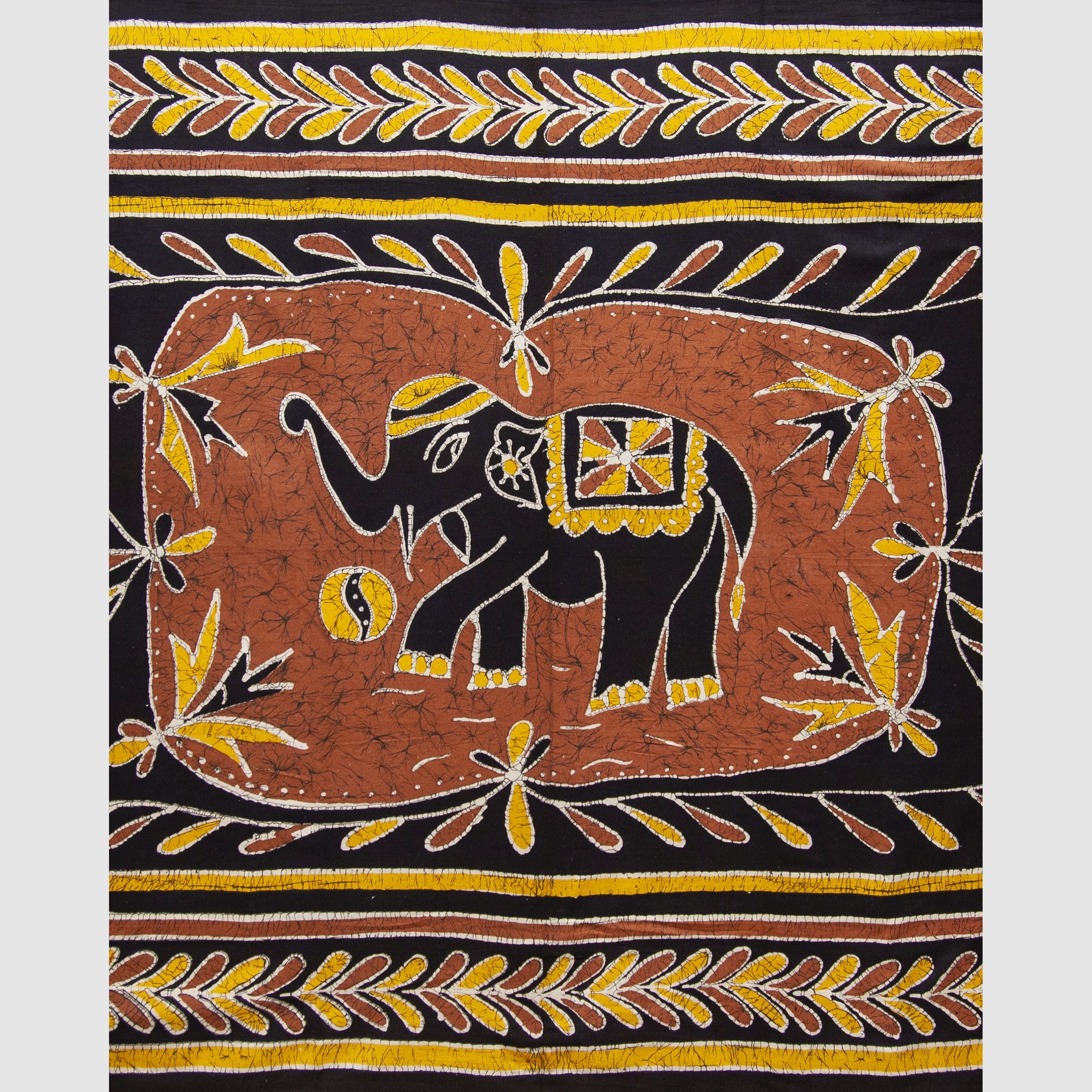 Batik Elephant Tapestry - Linens & Bedding - Bellbazaar.com - SK062 - 12