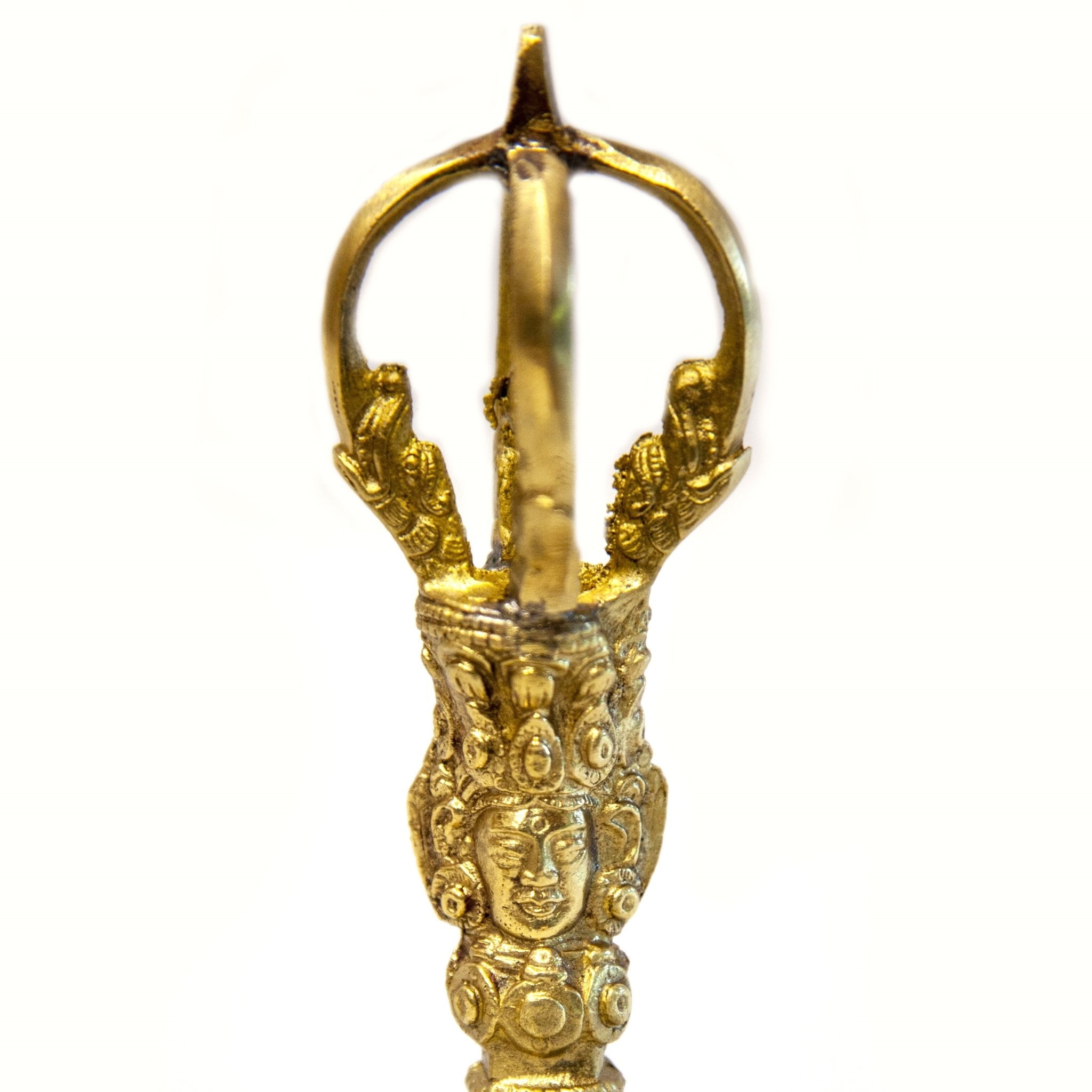 Handle of Tibetan Seven Metal Handle Bell - Religious Items - Bellbazaar.com - BL082