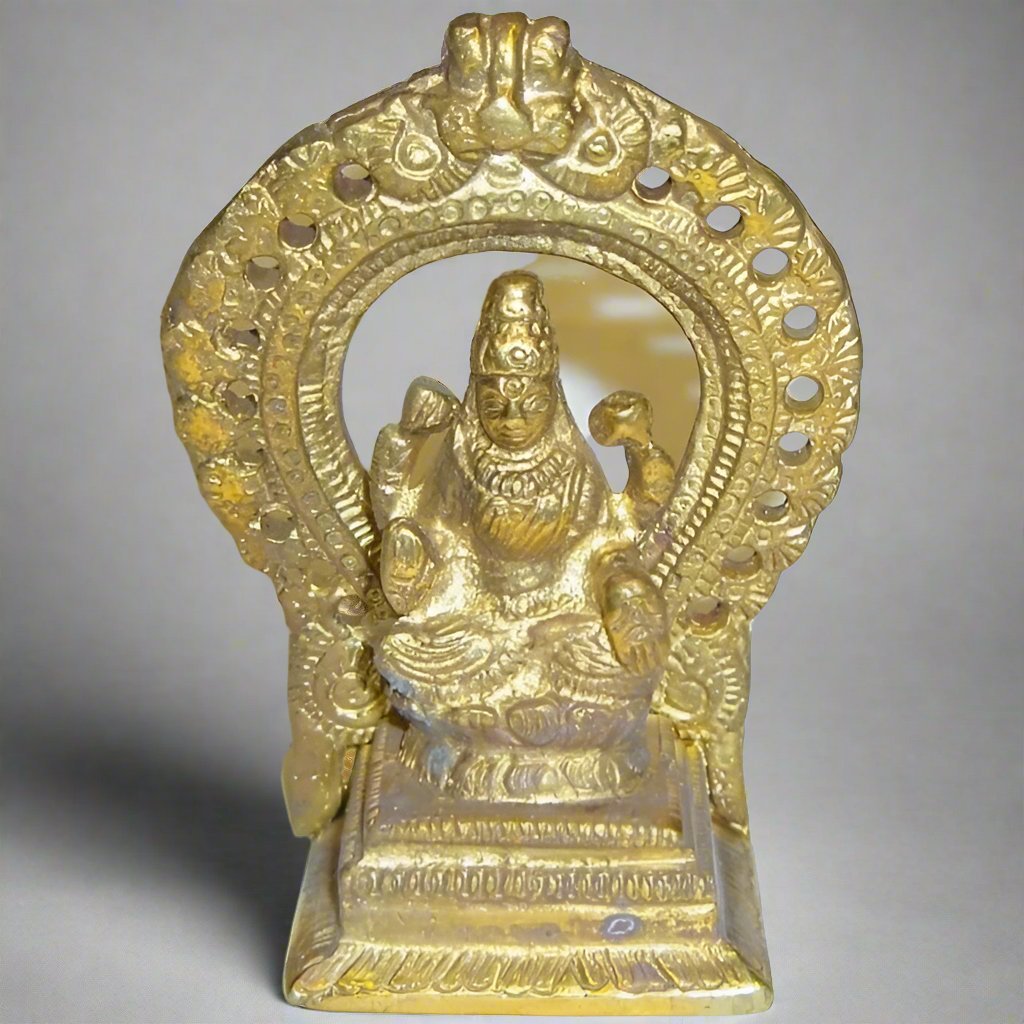 Brass Lakshmi Statue - Sculptures & Statues - Bellbazaar.com - BW167 - B