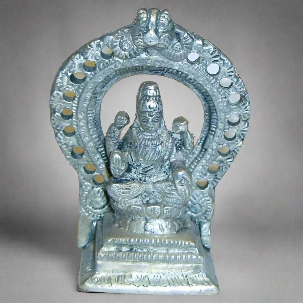 Brass Lakshmi Statue - Sculptures & Statues - Bellbazaar.com - BW167 - S