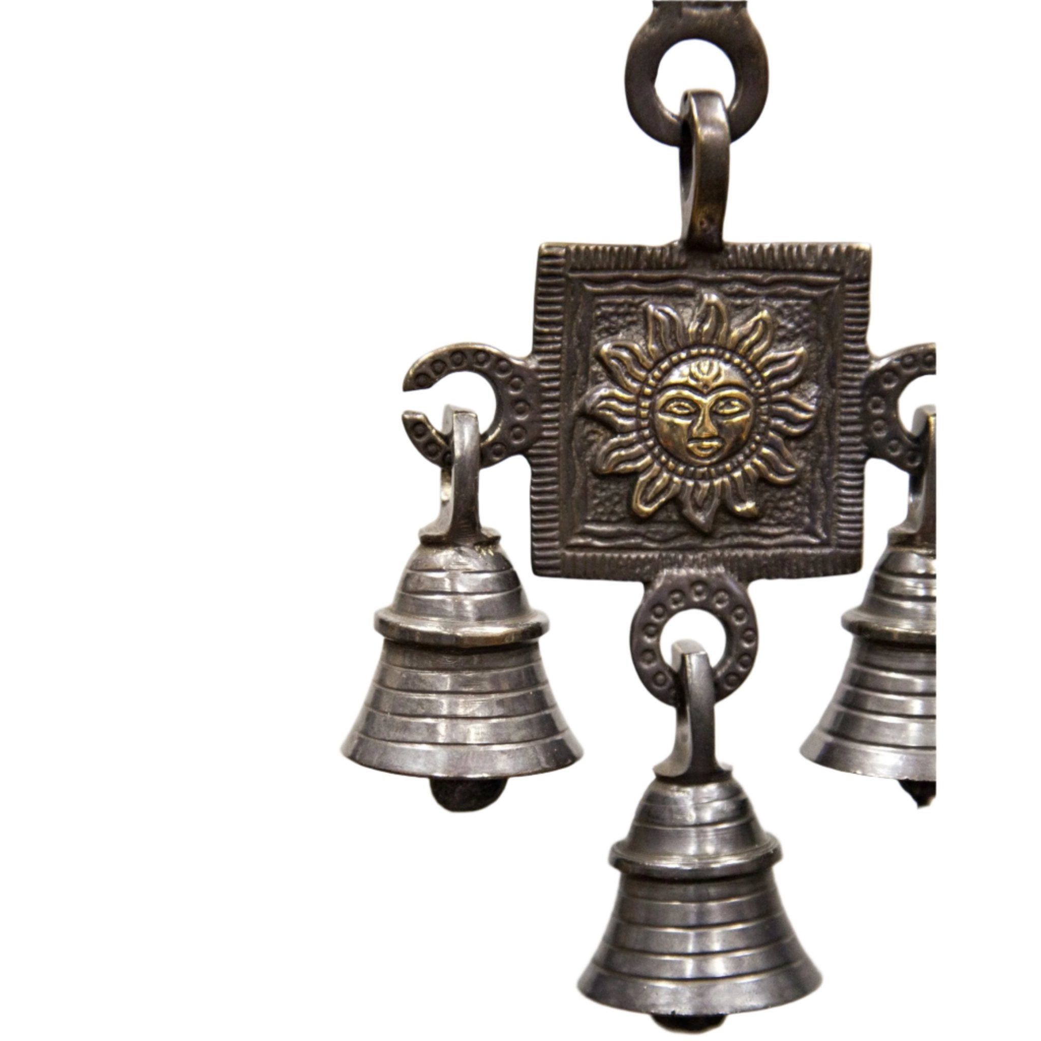 Brass Sun Chime - Decorative Bells - Bellbazaar.com - BS393