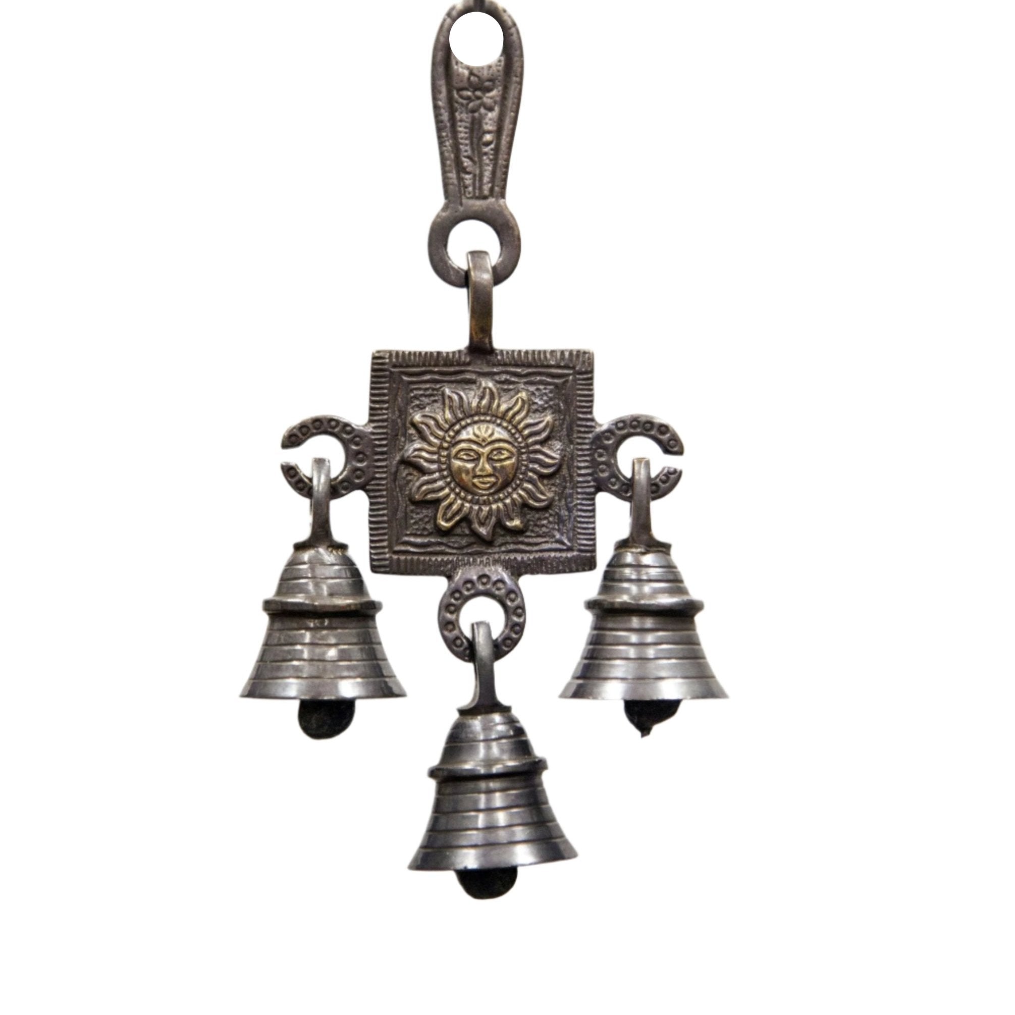 Brass Sun Chime - Decorative Bells - Bellbazaar.com - BS393