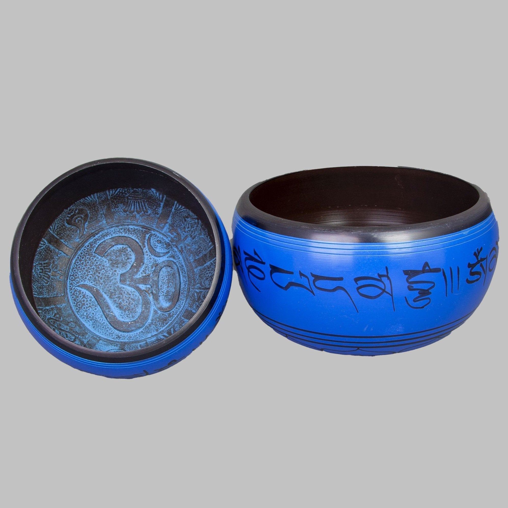 Om Singing Bowl Set - Religious Items - Bellbazaar.com - BW648