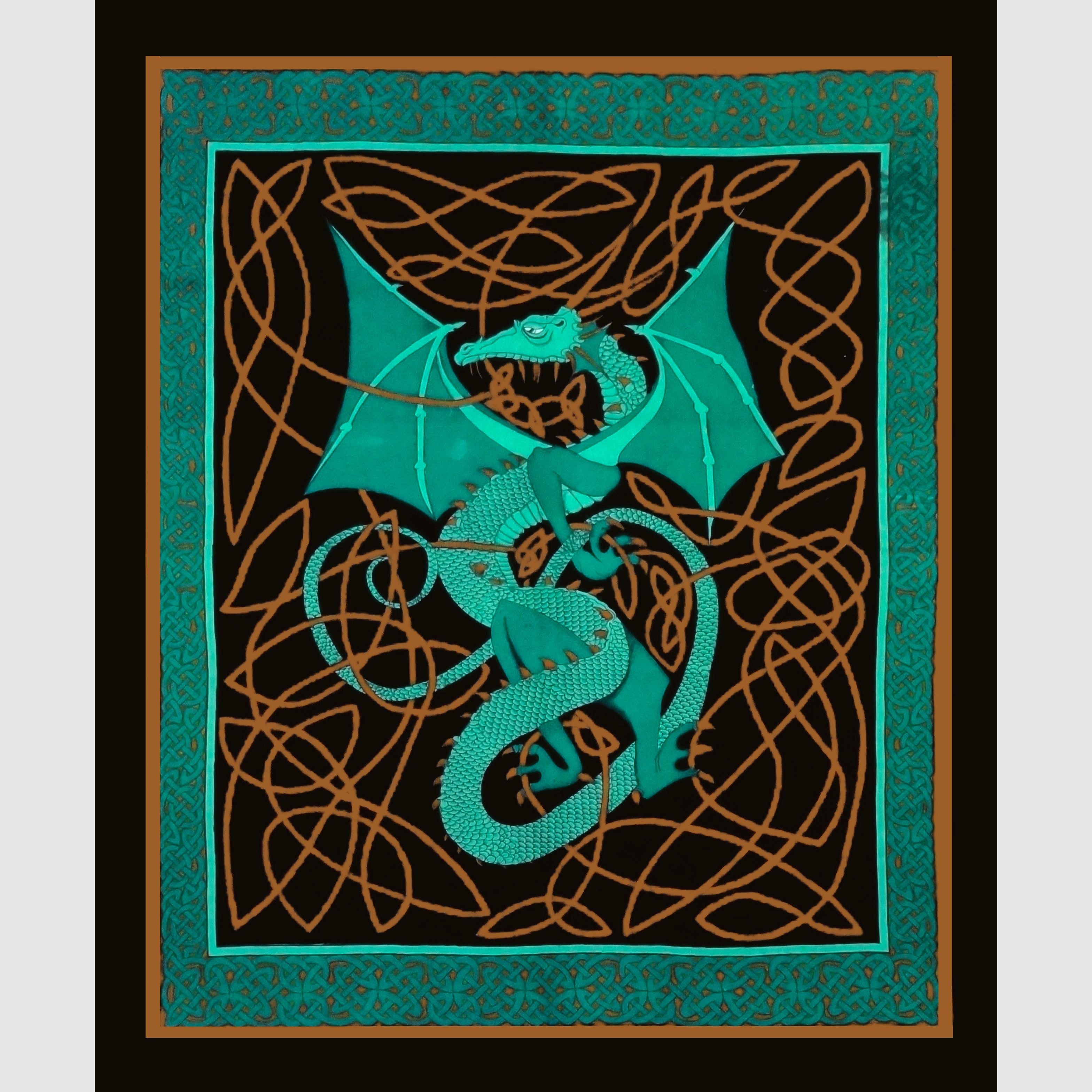 Celtic Print Tapestry - Linens & Bedding - Bellbazaar.com - SS074 - 16