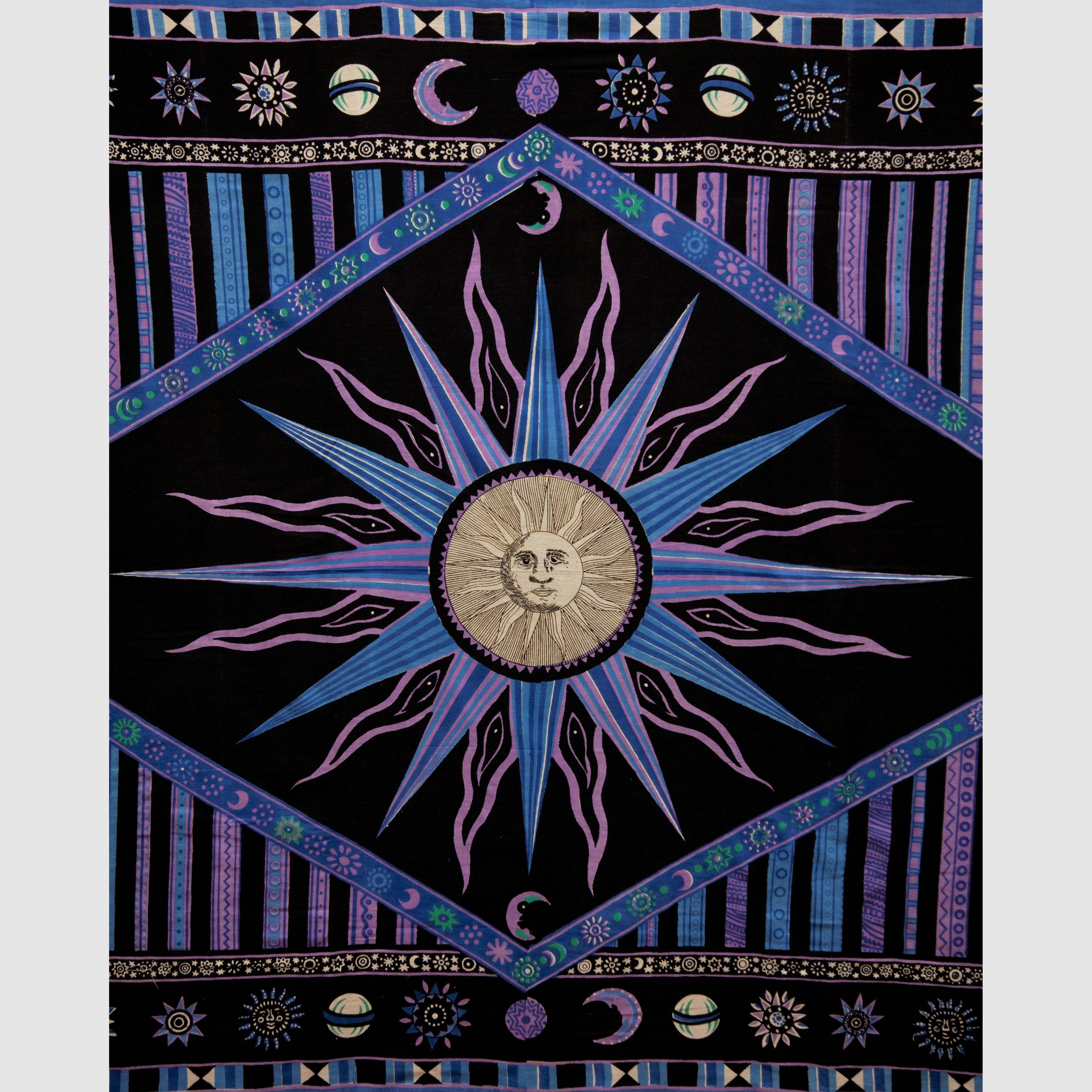 Day Light Sun Tapestry - Twin Size - Linens & Bedding - Bellbazaar.com - SS063 - 04