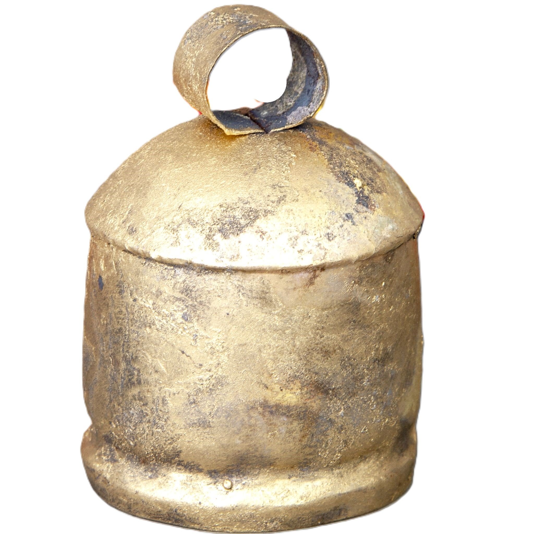 Dome Tin Bell with Wooden Striker, 4" x 3" - Decorative Bells - Bellbazaar.com - TL043