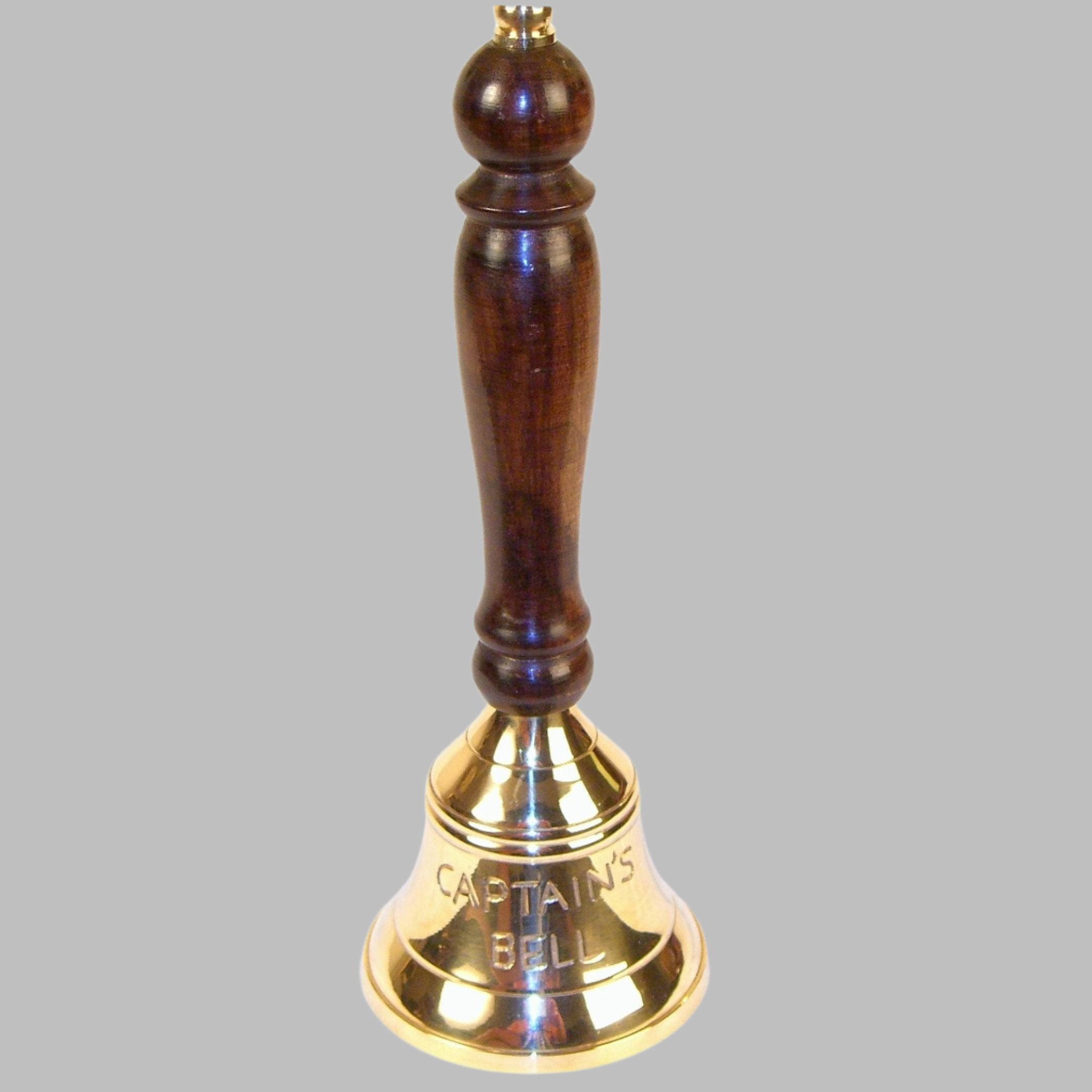 Engraved Captain's Hand Bell - Decorative Bells - Bellbazaar.com - 16723