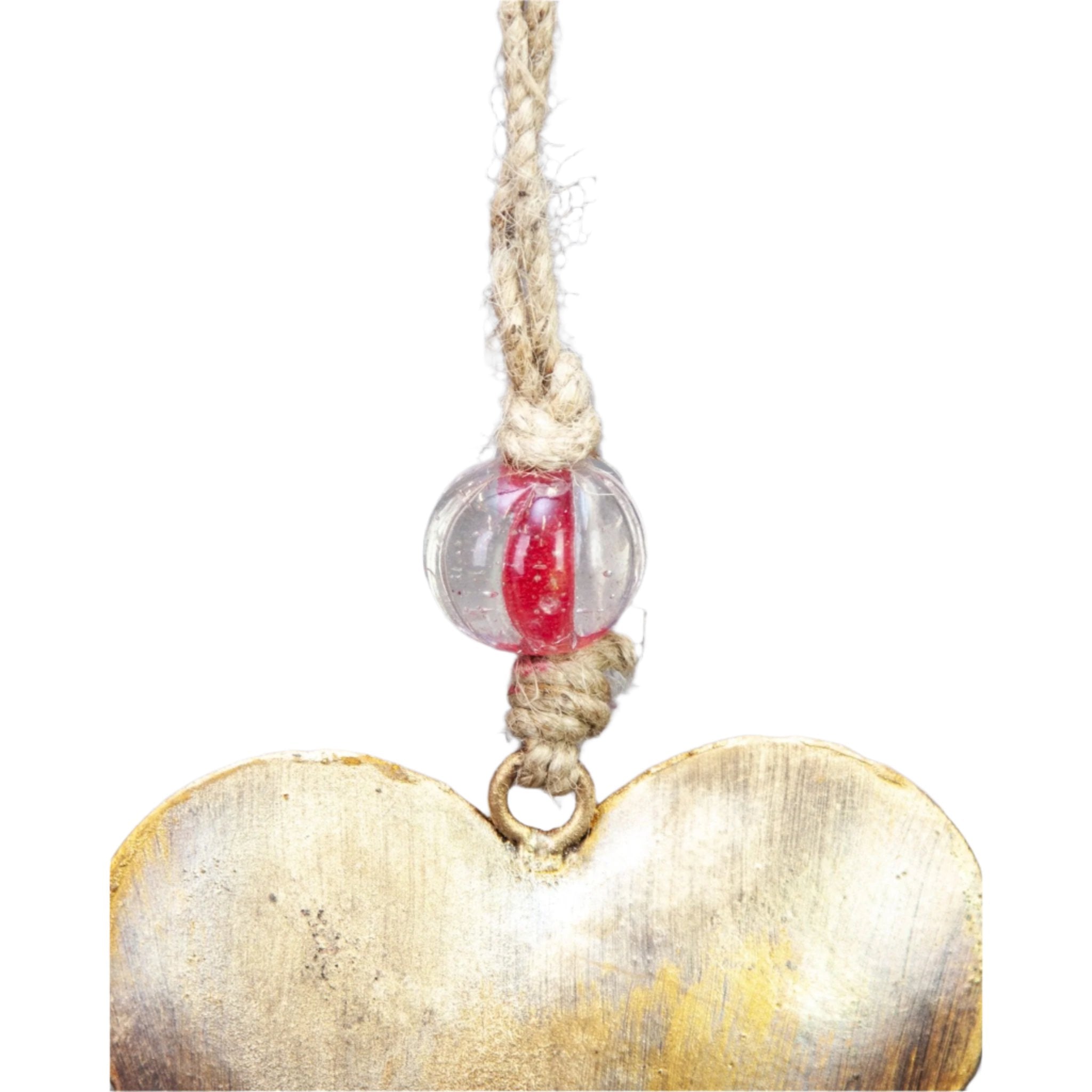 Heart Chime With Beads - Decorative Bells - Bellbazaar.com - TS101