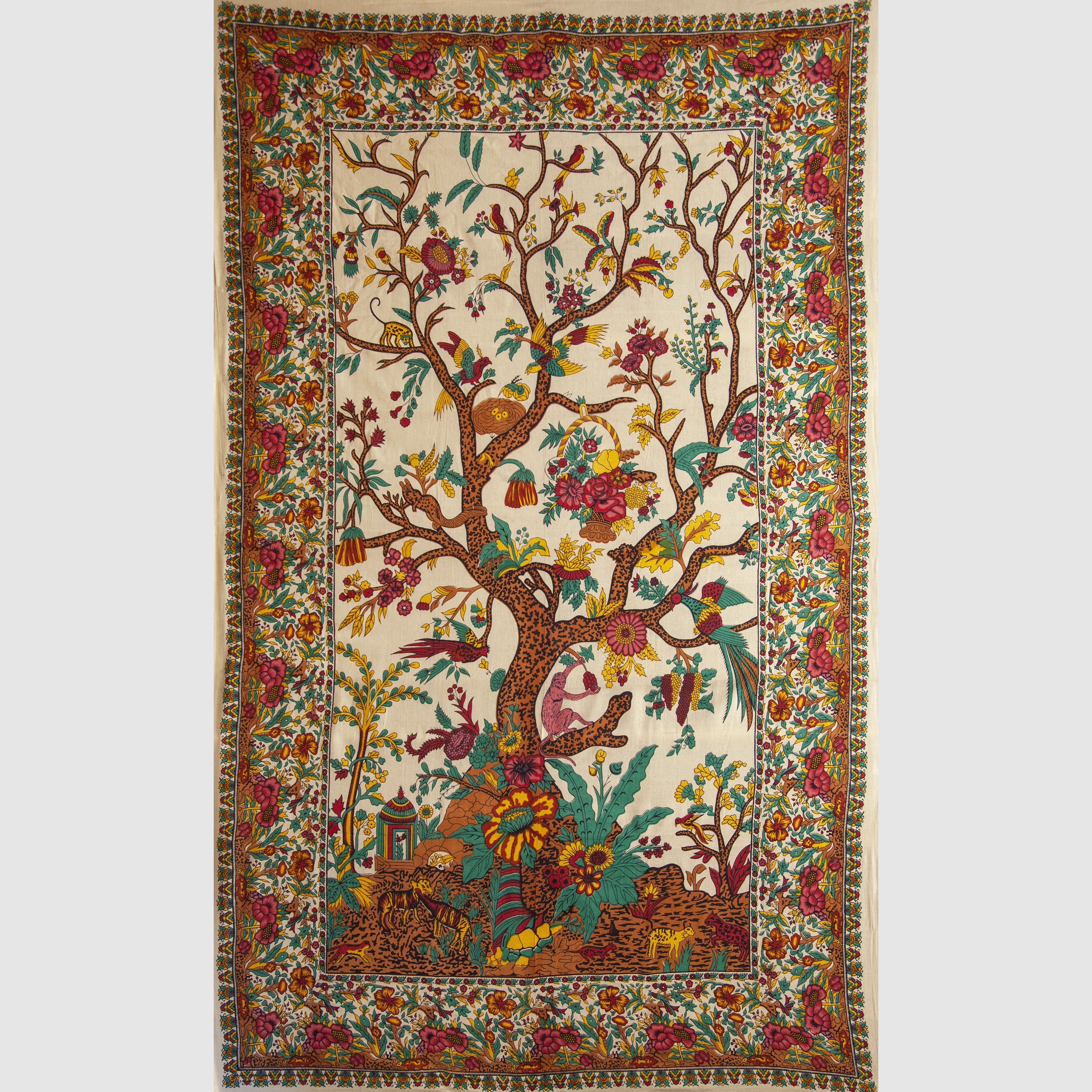 Natural Tree of Life Tapestry - Linens & Bedding - Bellbazaar.com - SS051 - 06