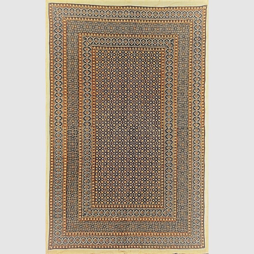 Persian Carpet Design Powerloom Tapestry - Linens & Bedding - Bellbazaar.com - SD256 - 02