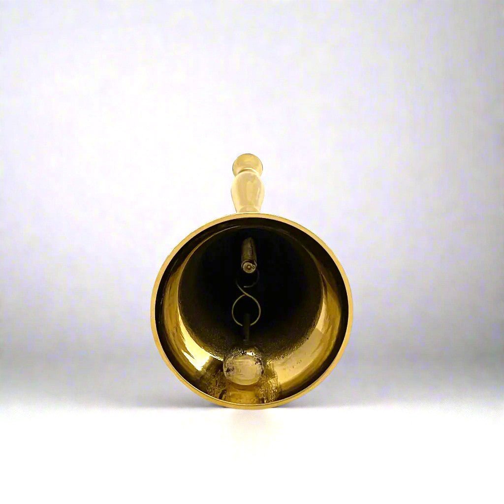 Polished Brass Hand Bell - Decorative Bells - Bellbazaar.com - 16714A