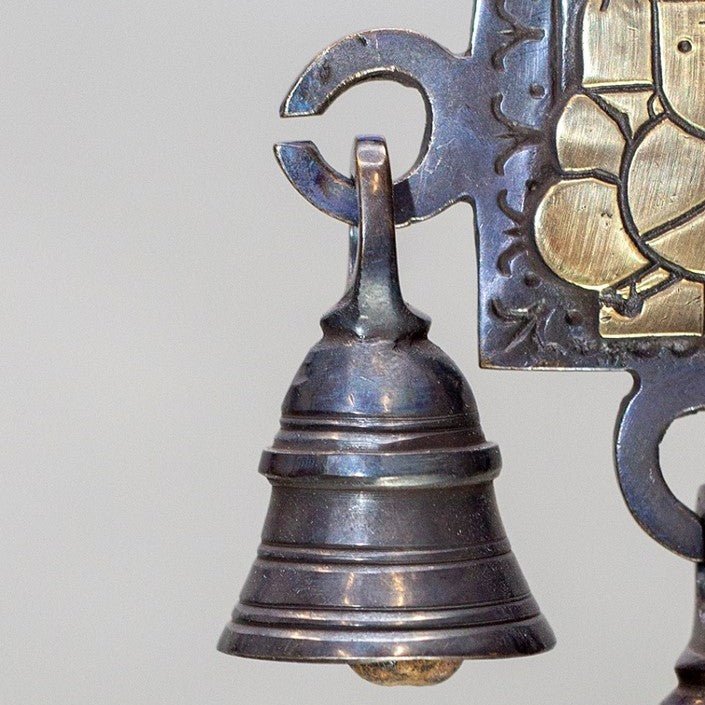 Antique Look Ganesh Bell Wind Chime - Decorative Bells - Bellbazaar.com - BS391