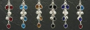 Enchanting White Metal Earrings with Dangling Beads and Bells - Apparel & Accessories > Jewelry > Earrings - Bellbazaar.com - JP254 - AM