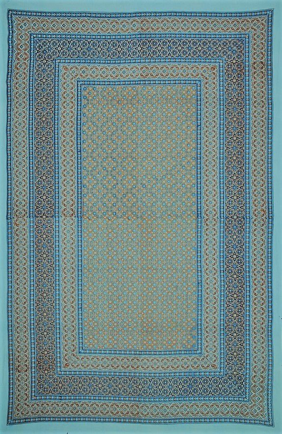 Persian Carpet Design Powerloom Tapestry - Linens & Bedding - Bellbazaar.com - SD256 - 02