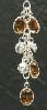 Enchanting White Metal Earrings with Dangling Beads and Bells - Apparel & Accessories > Jewelry > Earrings - Bellbazaar.com - JW254 - AM