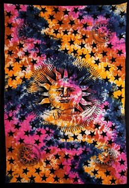 Solar Eclipse Tapestry - Linens & Bedding - Bellbazaar.com - SS086 - 03