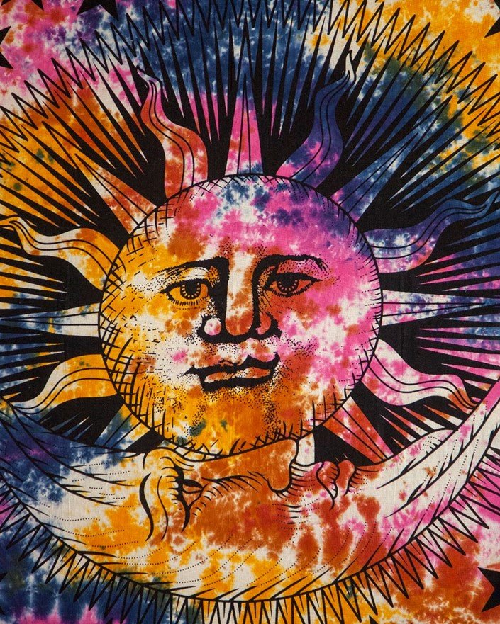 Solar Eclipse Tapestry - Linens & Bedding - Bellbazaar.com - SS086 - 03