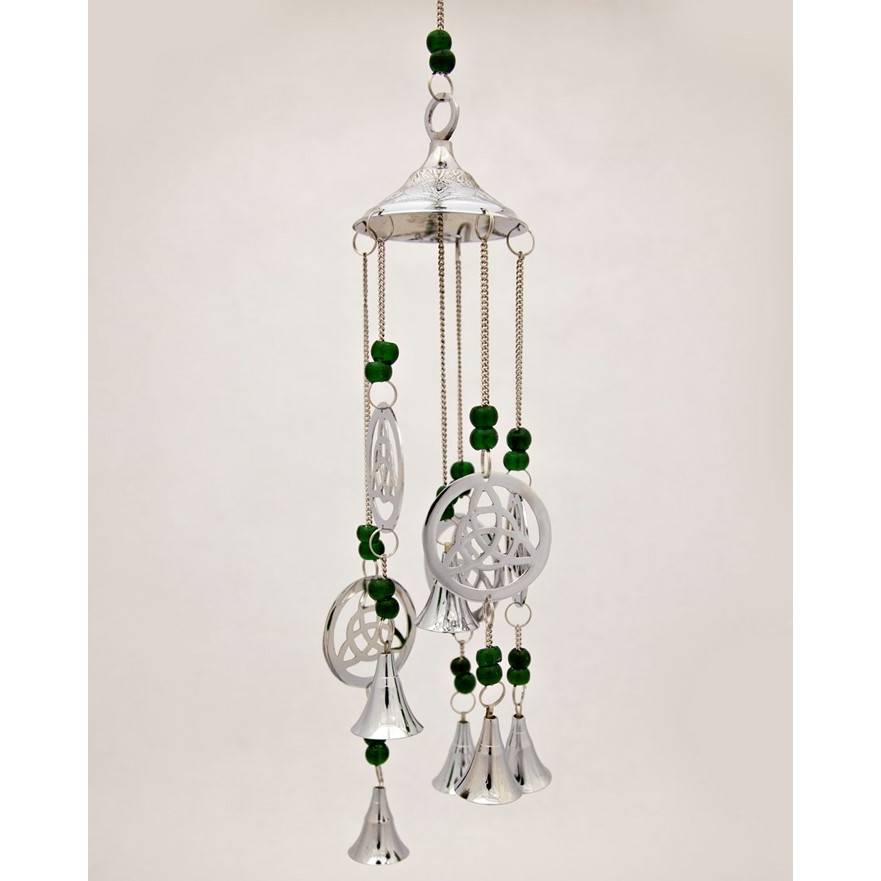 Brass Celtic Triquetra Chime - Decorative Bells - Bellbazaar.com - BS333