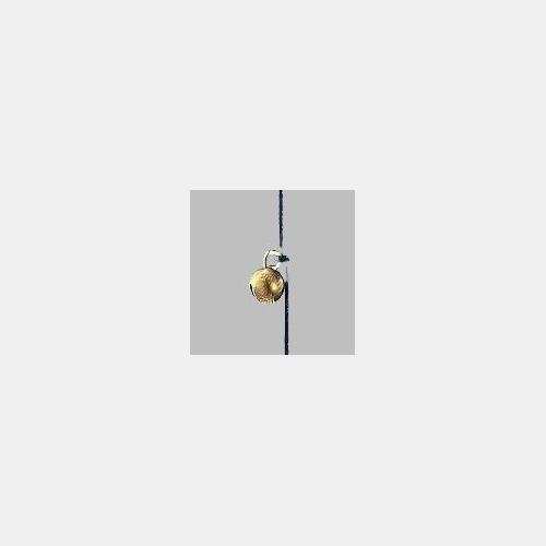 six brass bells on a 36 inch cord - alternate view 2