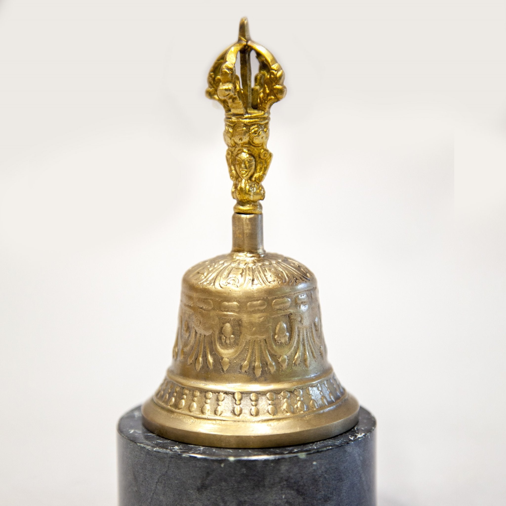 Tibetan Seven Metal Handle Bell - Religious Items - Bellbazaar.com - BL080