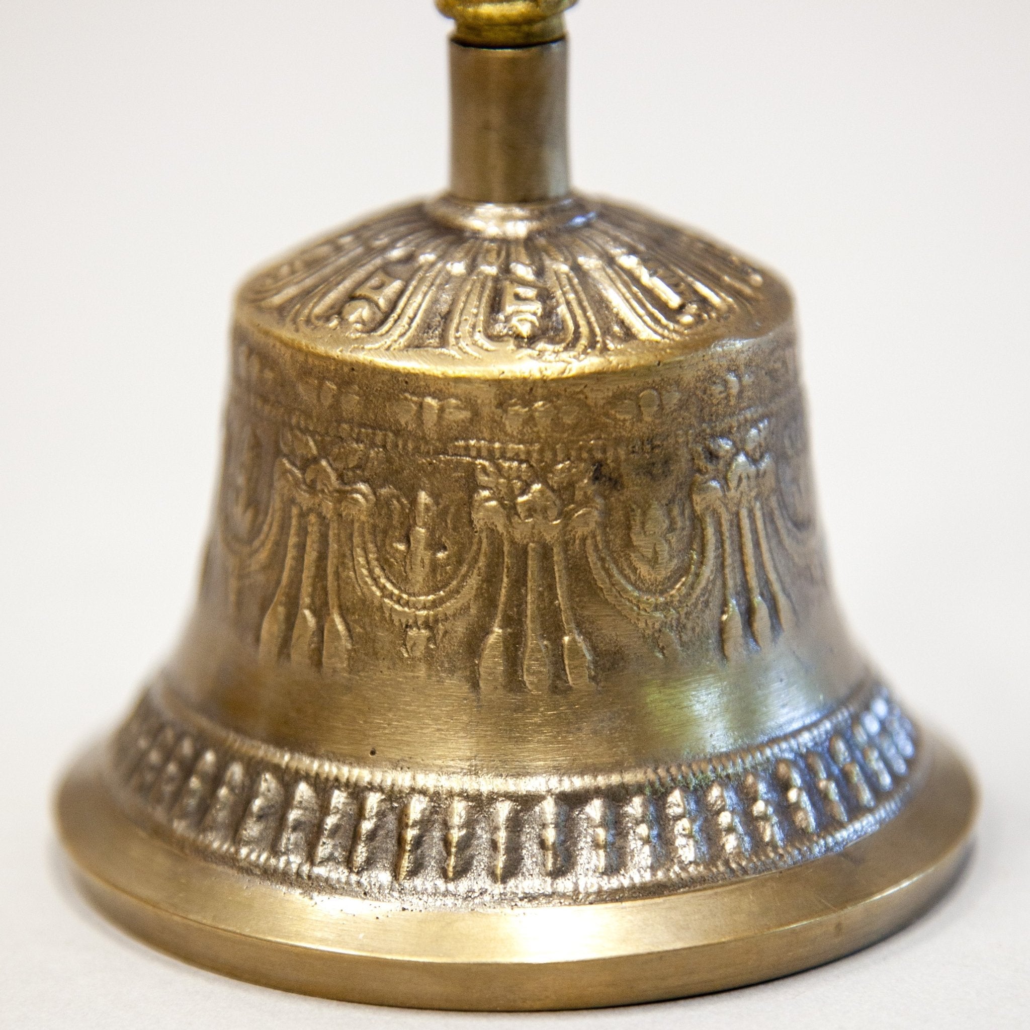 Tibetan Seven Metal Handle Bell - Religious Items - Bellbazaar.com - BL081