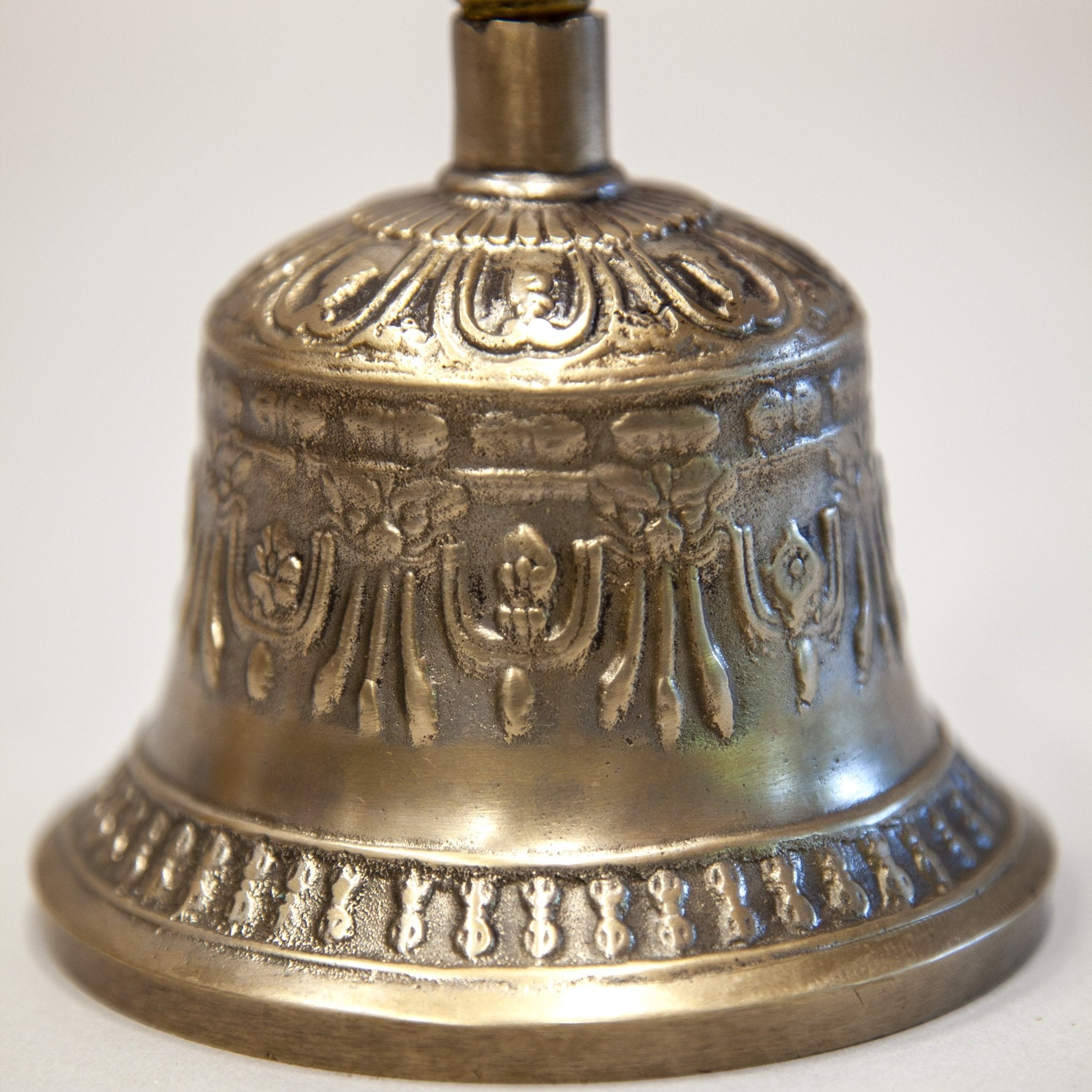 Tibetan Seven Metal Handle Bell - Religious Items - Bellbazaar.com - BL082