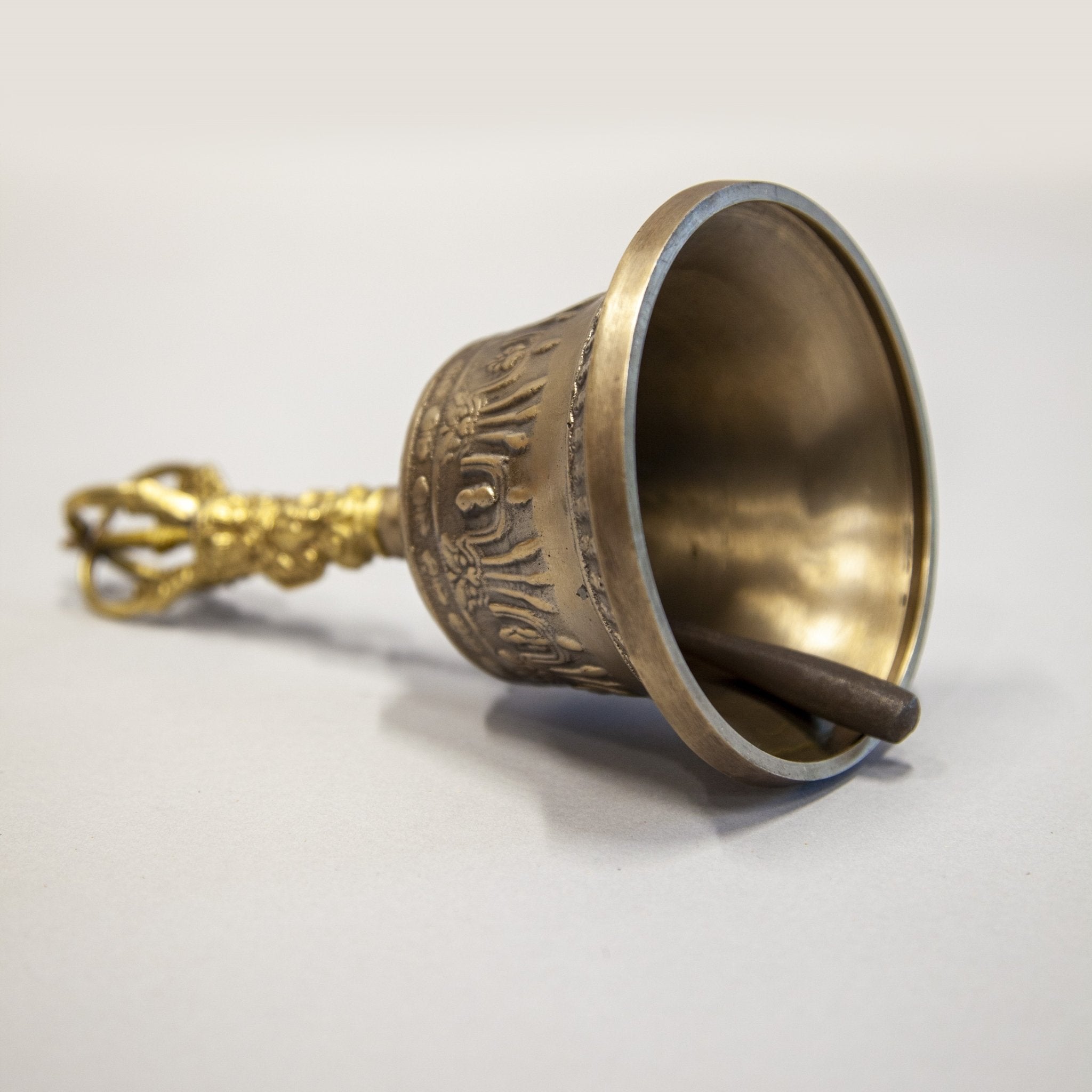 Tibetan Seven Metal Handle Bell - Religious Items - Bellbazaar.com - BL082