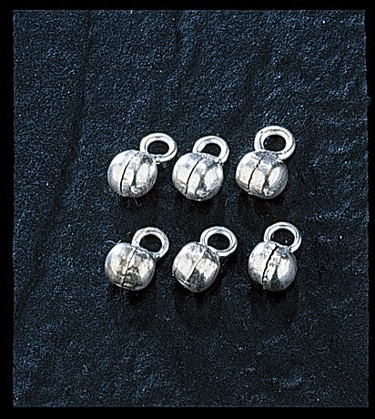 Silver-Tone White Metal Bells (100 pcs) - Perfect for Creative Endeavors