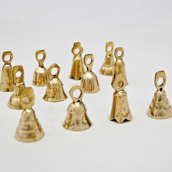 2" Assorted Brass Bells