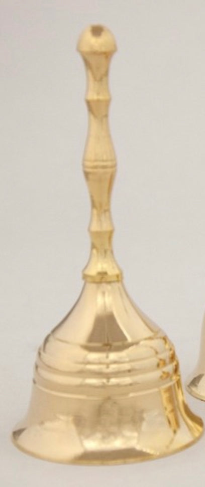 5-Inch Polished Brass Handbells