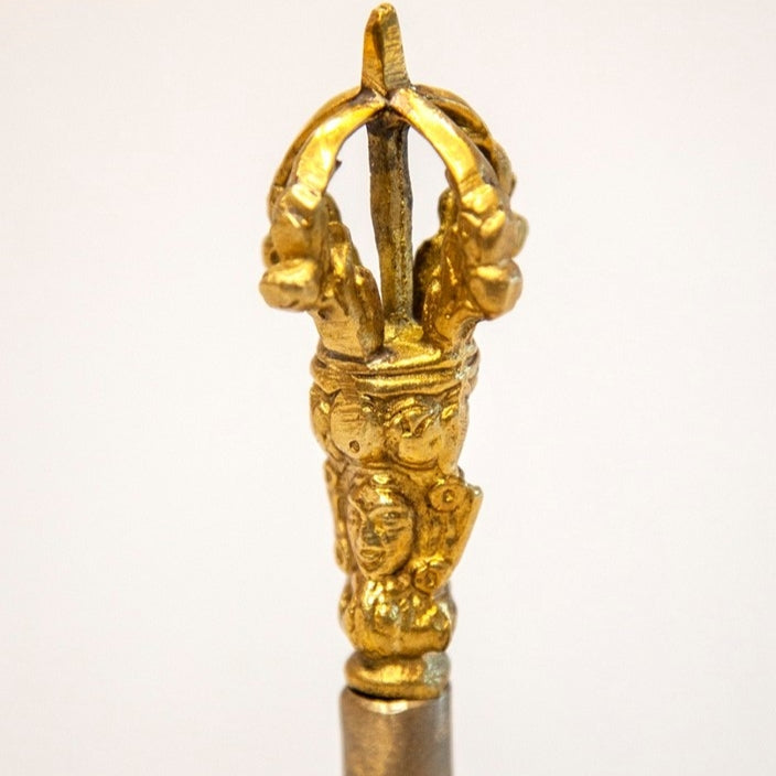 Tibetan Seven Metal Handle Bell