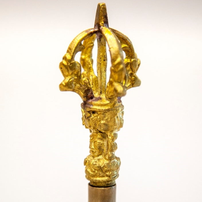 Tibetan Seven Metal Handle Bell
