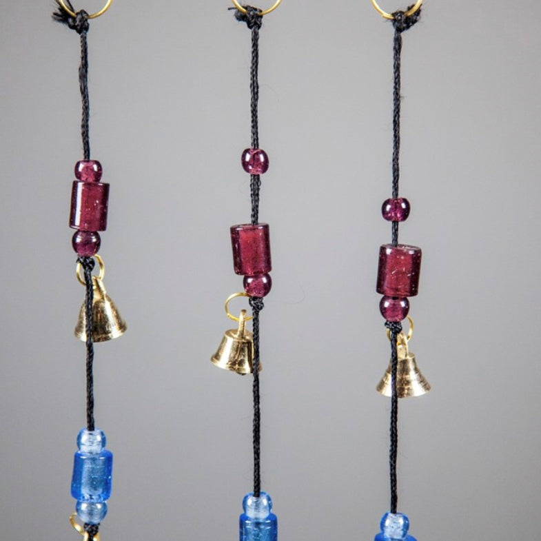 Brass Bells With Beads