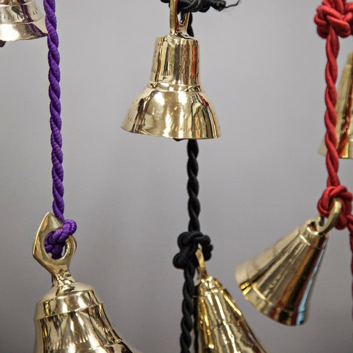 Brass Bells on a 30" Cord