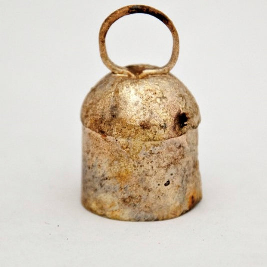 Rustic Tin Bell with Rounded Top