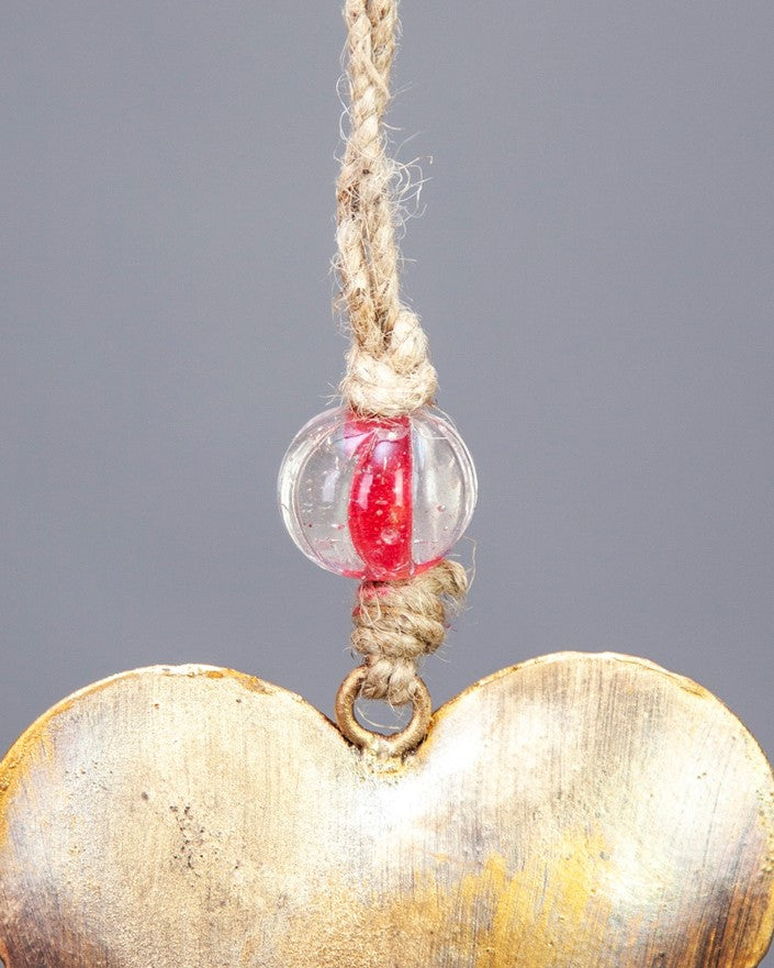 Hanging Tin Heart