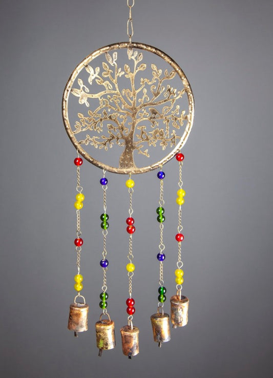 Iron Tree of Life Wind Chime